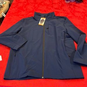 32 degrees heat men’s full zip jacket multiple pockets size XXL color, blue NWT